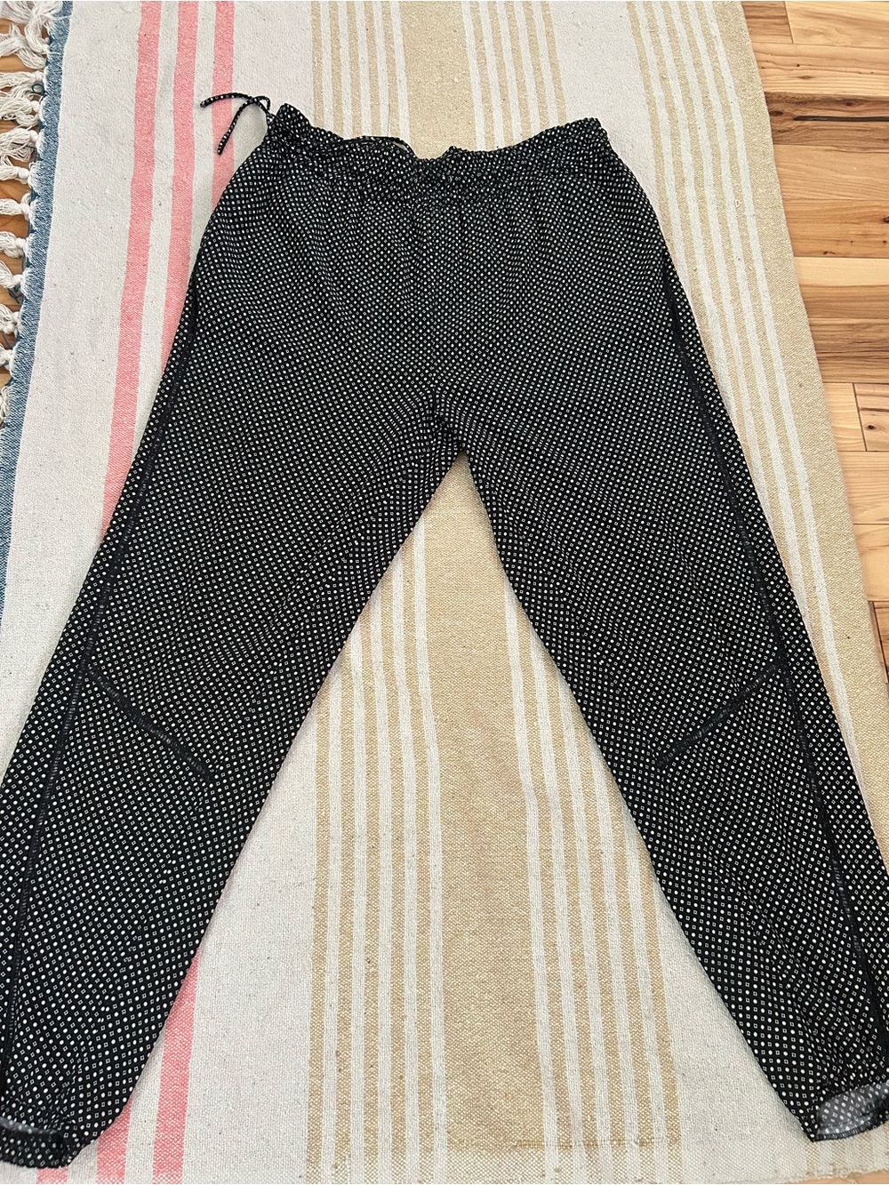 Rag and Bone 95% Silk Drawstring Jogger Style Pants
